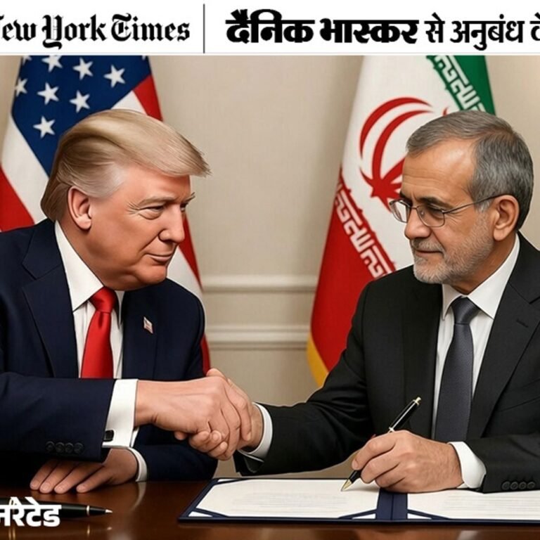 रिपोर्ट- होर्मुज सिर्फ 60 दिन फ्री रहेगा:ईरान को ₹28 लाख करोड़ हर्जाना, कभी परमाणु हथियार नहीं बना पाएगा; डील के 14-पॉइंट्स की पूरी डिटेल