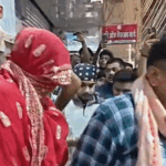 दुर्ग में आइसक्रीम पार्लर की आड़ में देह व्यापार:पुलिस का छापा; 3 युवतियां और 3 ग्राहक मिले, जिनके नंबर सेव, उन्हीं को मिलती एंट्री