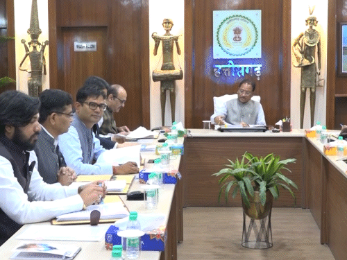 साय कैबिनेट की बैठक आज:मानसून सत्र, अनुपूरक बजट और ट्रांसफर पॉलिसी पर लग सकती है मुहर
