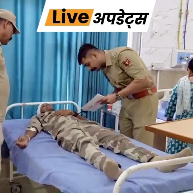 भास्कर अपडेट्स:जम्मू-कश्मीर में वैष्णो देवी जा रही CISF जवानों की बस पलटी, 8 जवान और ड्राइवर घायल