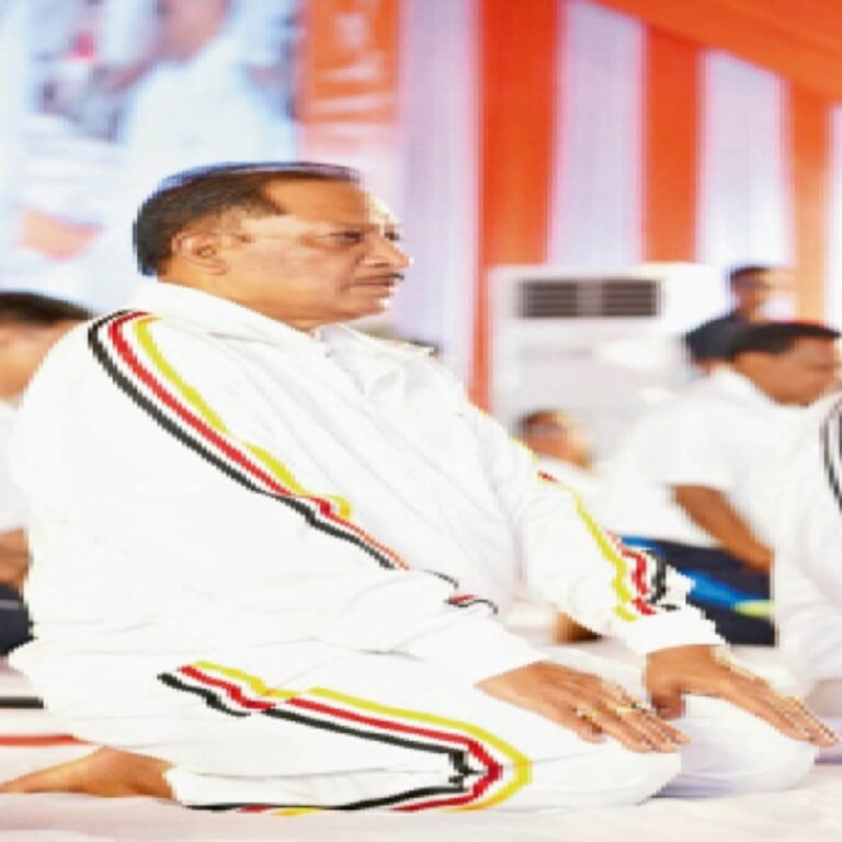 मुख्यमंत्री विष्णुदेव साय ने कहा:योग भारत की प्राचीन सांस्कृतिक और आध्यात्मिक परंपरा की धरोहर है