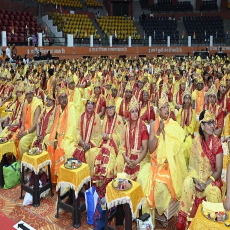 रायपुर में आचार्य-पदारोहण महोत्सव शुरू…आज बालमुनि का श्रुत-ज्ञान रहेगा खास:एक बार सुनकर दोहराएंगे 1000 शब्द, आज पहुंचेगे लोकसभा अध्यक्ष ओम बिरला
