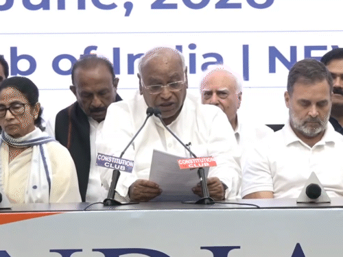 मोदी-शाह से आज लोकतंत्र को सबसे बड़ा खतरा:INDIA ब्लॉक ने CJI को लिखा पत्र, कहा- हाल ही में हुए चुनावों में धांधली हुई