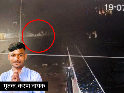 गाय से टकराया, गिरा, कार ने कुचला, VIDEO:रायपुर में मौत के बाद घर में प्रेग्नेंट बीवी कर रही पति का इंतजार, घायल ICU में