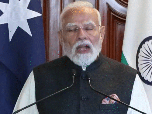 भारत-ऑस्ट्रेलिया के बीच यूरेनियम डील:मोदी बोले- भारत-ऑस्ट्रेलिया का रिश्ता क्रिकेट जैसा, वनडे जैसा फोकस, फैसलों में T20 जैसी रफ्तार