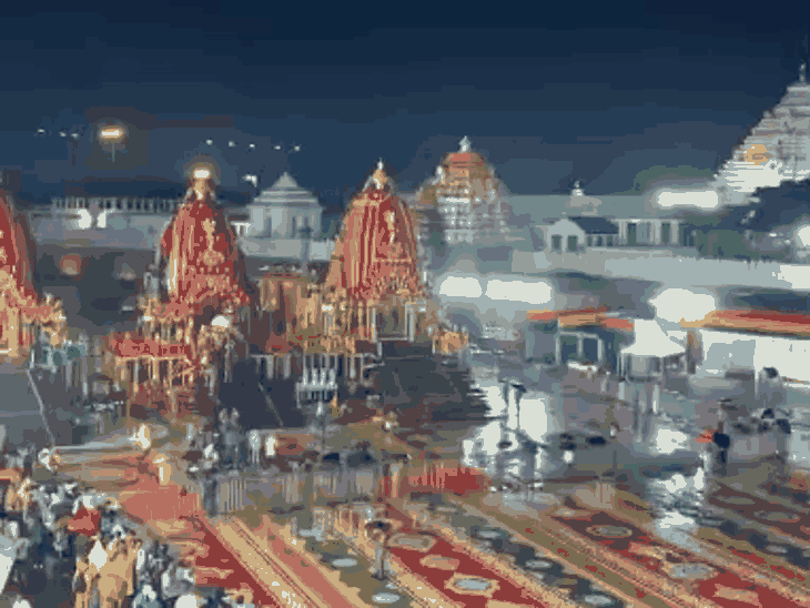 जगन्नाथ रथयात्रा आज, अहमदाबाद में शाह ने मंगला आरती की:पुरी में तेज बारिश के बीच पहुंचे श्रद्धालु; सोने की झाड़ू से होगी रथों की सफाई