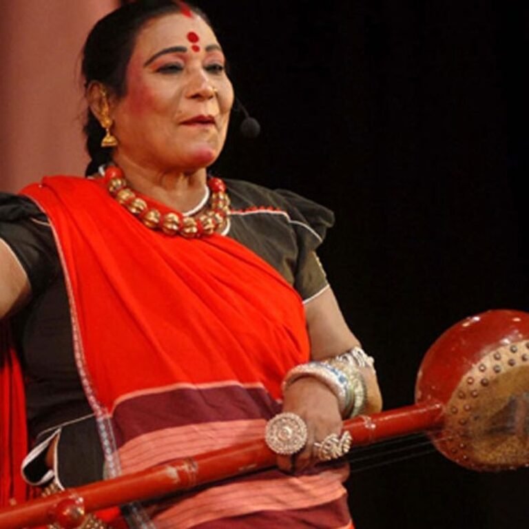पद्म विभूषण पंडवानी गायिका तीजन बाई का निधन:नाना से महाभारत सुनाने की प्रेरणा मिली, 13 की उम्र में पहली बार मंच पर आईं