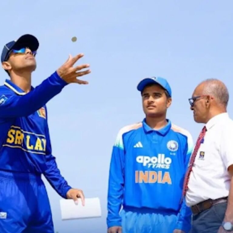 भारत अंडर-19 को श्रीलंका ने 1 विकेट से हराया:तीन वनडे मैचों की सीरीज 2-1 से जीता, श्रीलंका ने आखिरी ओवर में छक्के से पलटा मैच