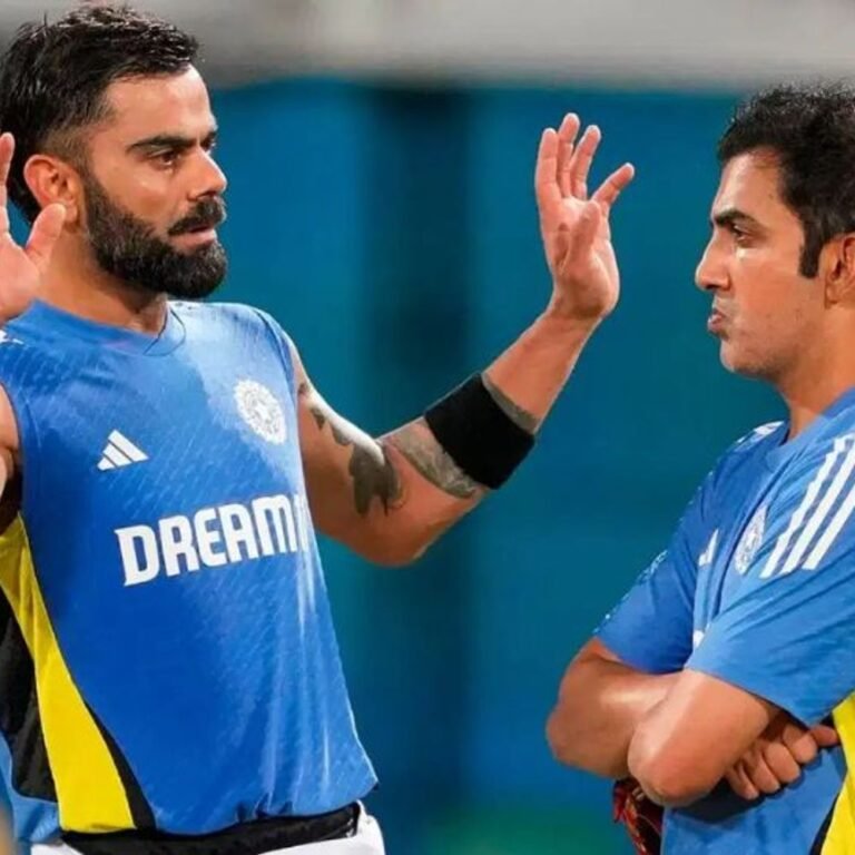 क्या कोहली और गंभीर के बीच बातचीत बंद?:दावा- ट्रेनिंग में दूर-दूर दिखे, कोटक ने मैसेज पास किए; अनबन की अटकलें तेज
