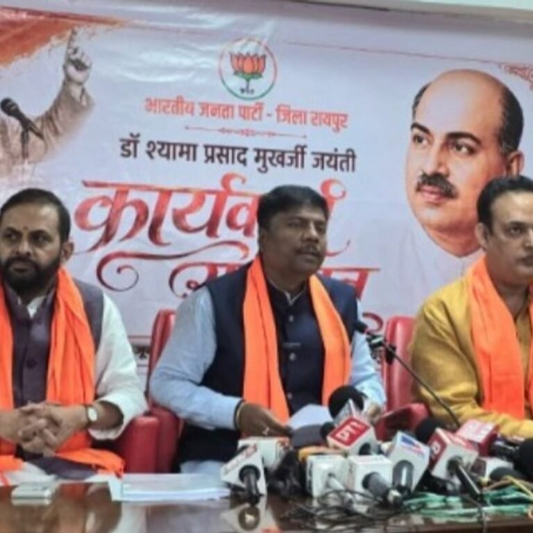 मंत्री बोले- नकटी गांव नहीं,केवल 1 वार्ड में हुई कार्रवाई:लोगों को भड़का रही कांग्रेस, भूपेश ने कहा-BJP में आंख मिलाकर झूठ बोलना सिखाते हैं