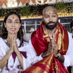 हार्दिक ने सिर मुंडवाया, तिरूपति बालाजी के दर्शन किए:गर्लफ्रेंड महिका शर्मा भी साथ, IPL के बाद से नहीं खेला है कोई मैच